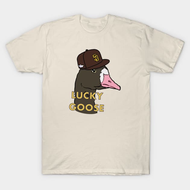 San Diego Lucky Goose T-Shirt by Artsaeologist